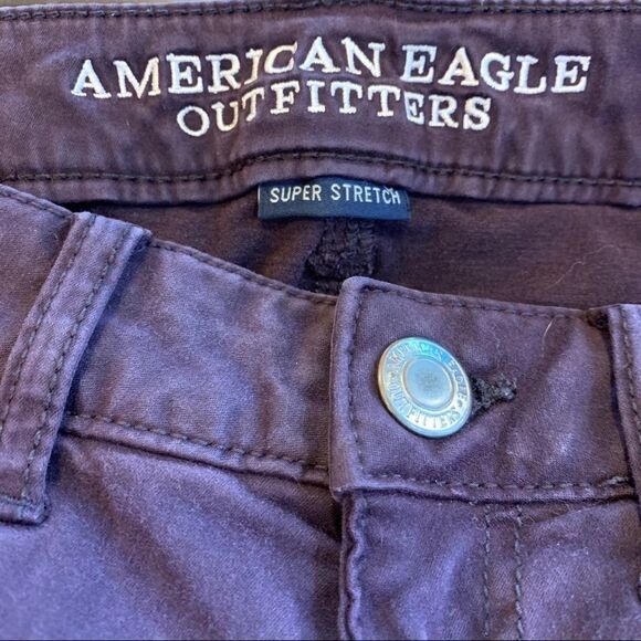 American Eagle Purple Jeggings - Picture 4 of 5
